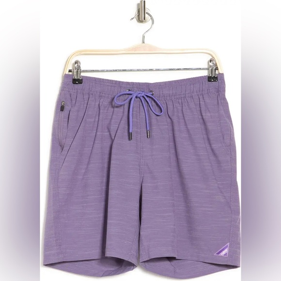 {Mr. Swim} Side Striped Volley Swim Trunks in Lavender - Men’s XXL - NWT - Picture 3 of 10